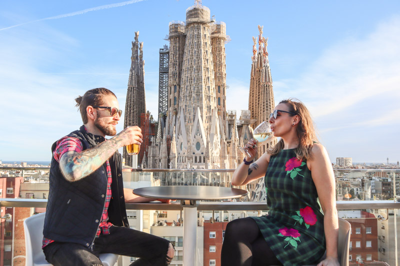 La Sagrada Familia Rooftop Ayre Hotel Barcelona _