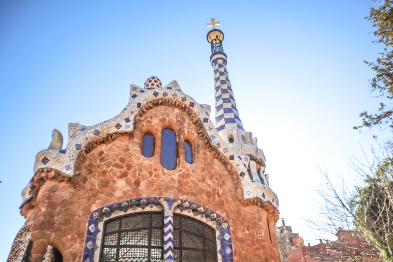 Park Guell Barcelona Houses