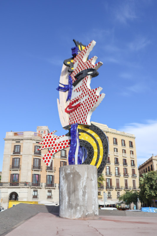 The Head of Barcelona by Roy Lichtenstein