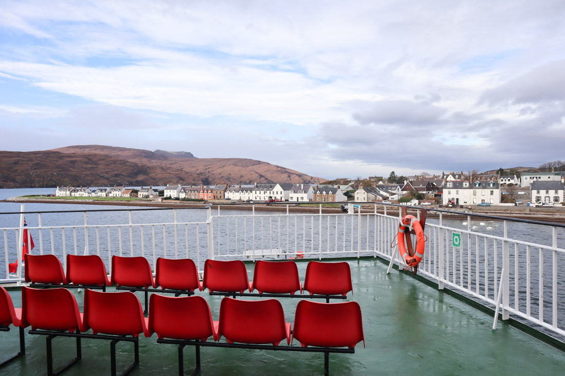 Ullapool CalMac Ferries Two Scots Abroad_