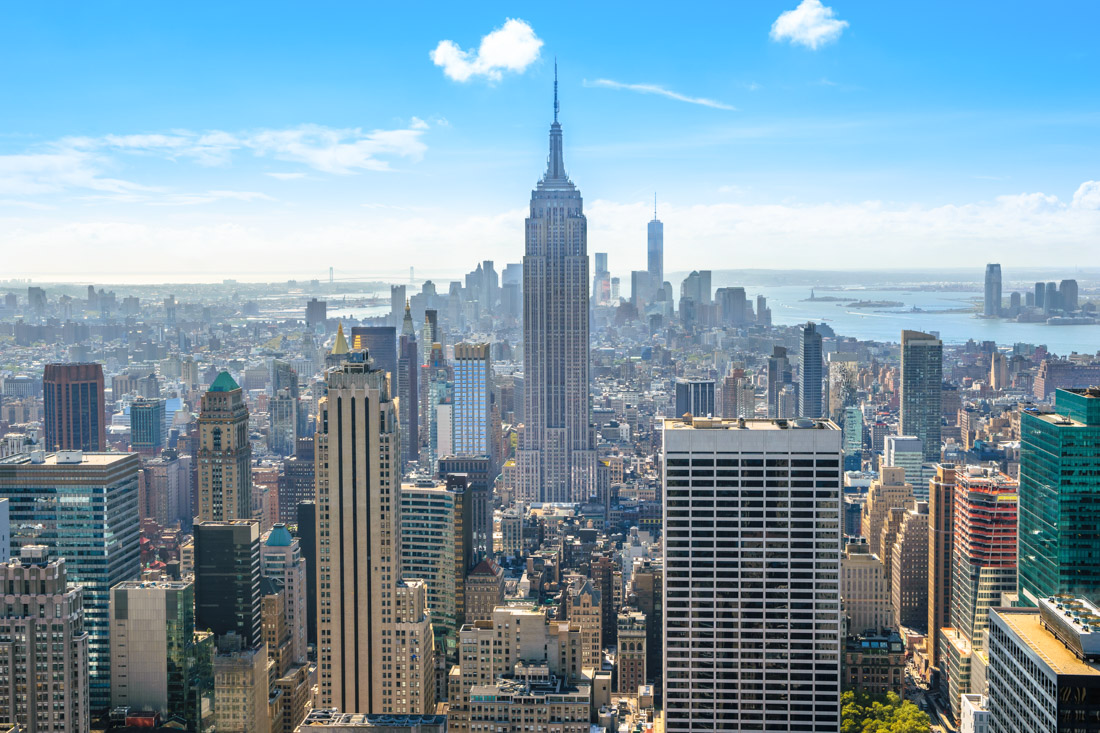 Midtown Manhattan from Rockefeller NYC