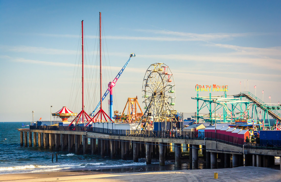 Steel Pier at Atlantic City, New Jersey