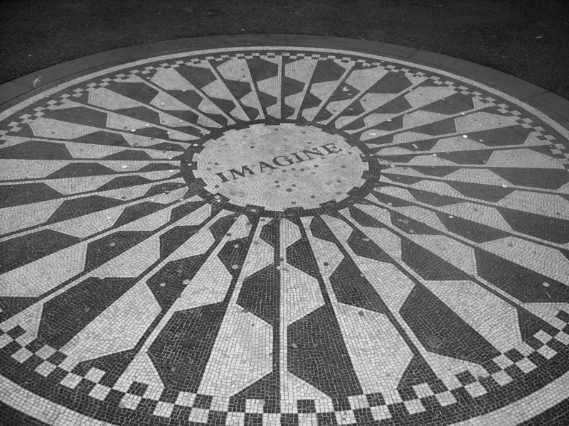 Strawberry Fields Central Park New York_