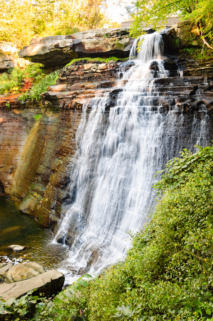 Cuyahoga Valley National Park waterfall view