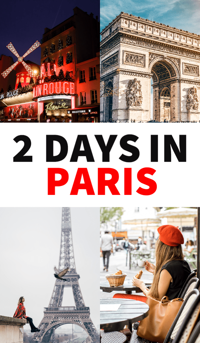 paris 2 day tour package