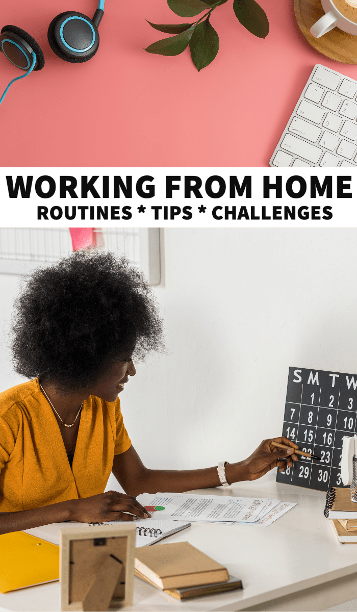 Working from home tips, working from home jobs, time management, how to work from home, working from home ideas, how to work from home and be productive, work from home schedule, routine, motivation, home office setup 