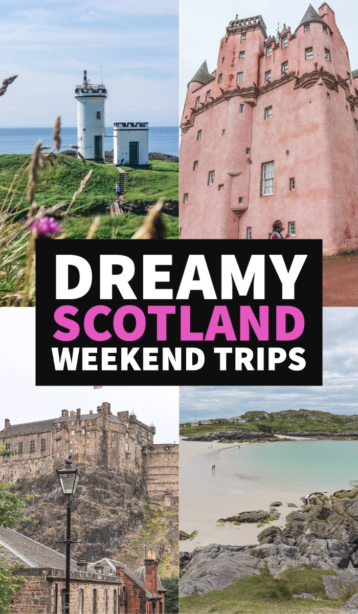 Weekend breaks Scotland, Scotland staycation, 3 days in Scotland, 3 day Scotland itinerary, Scotland Highlands 3 days, Scotland planner, Scotland trip, Scotland tips, Edinburgh, Glasgow, St Andrews, Scotland Highlands, places to visit in Scotland, Scotland bucket list, Scotland castles, Scotland Photography