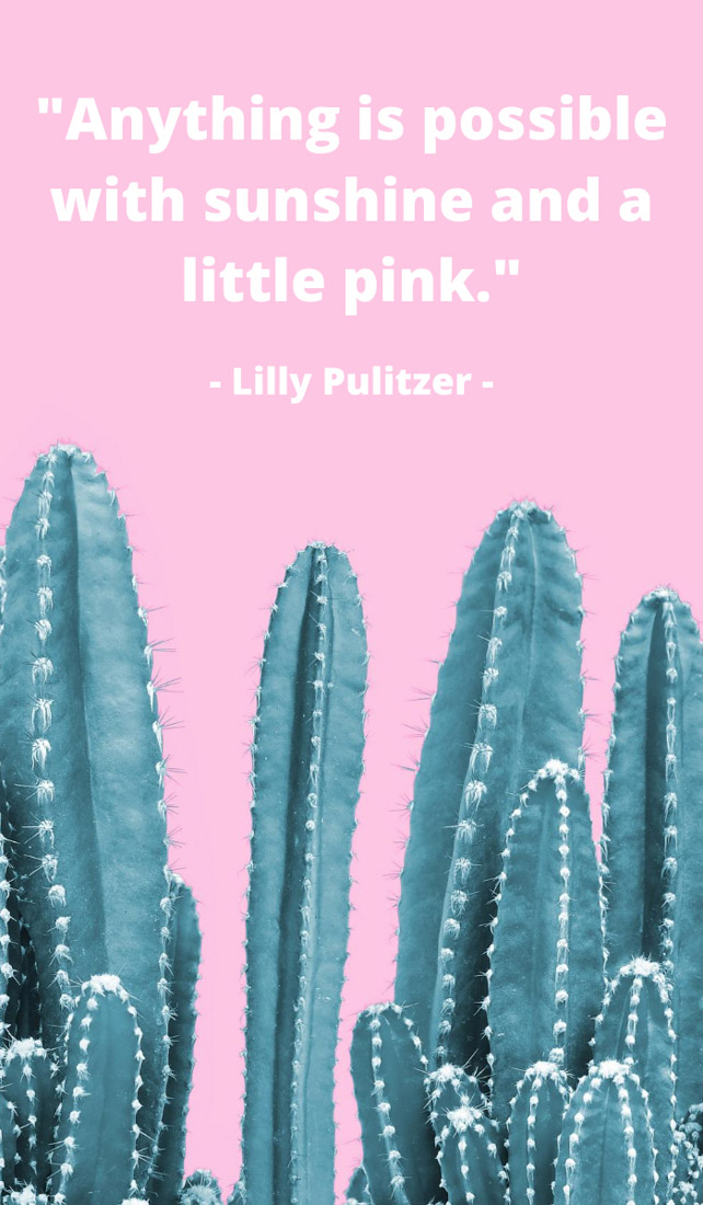 Anything is possible with sunshine and a little pink. Sunshine quotes, quotes about sunshine, positive quotes, inspirational quotes, motivational quotes, sunny, beach, wellness, self help, calm, happy, smile, Instagram captions. 