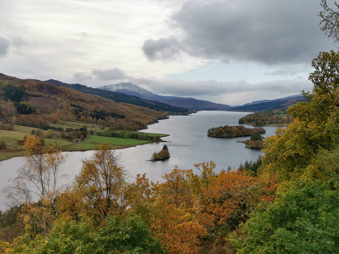 Queens View in Perthshire