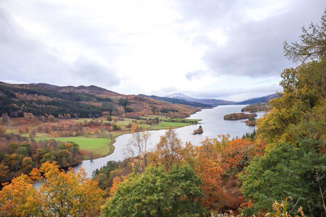 Queens View in Scotland