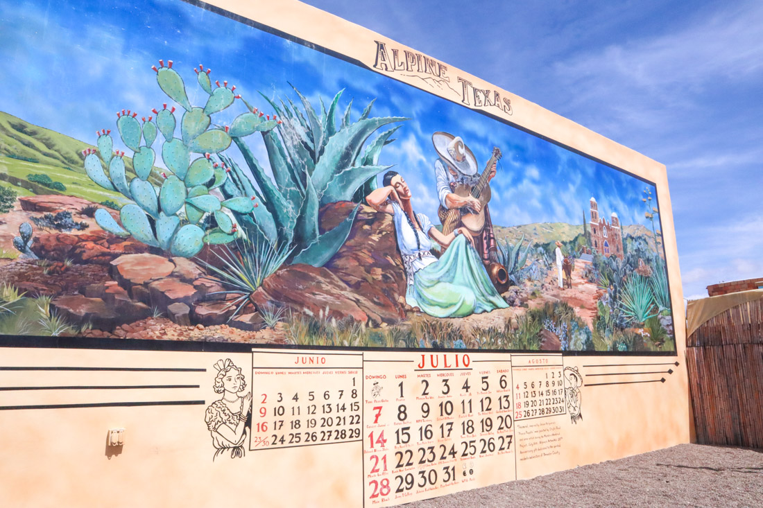 Alpine Mural Texas