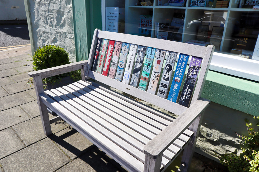 Book Bench Wigtown, Scotland