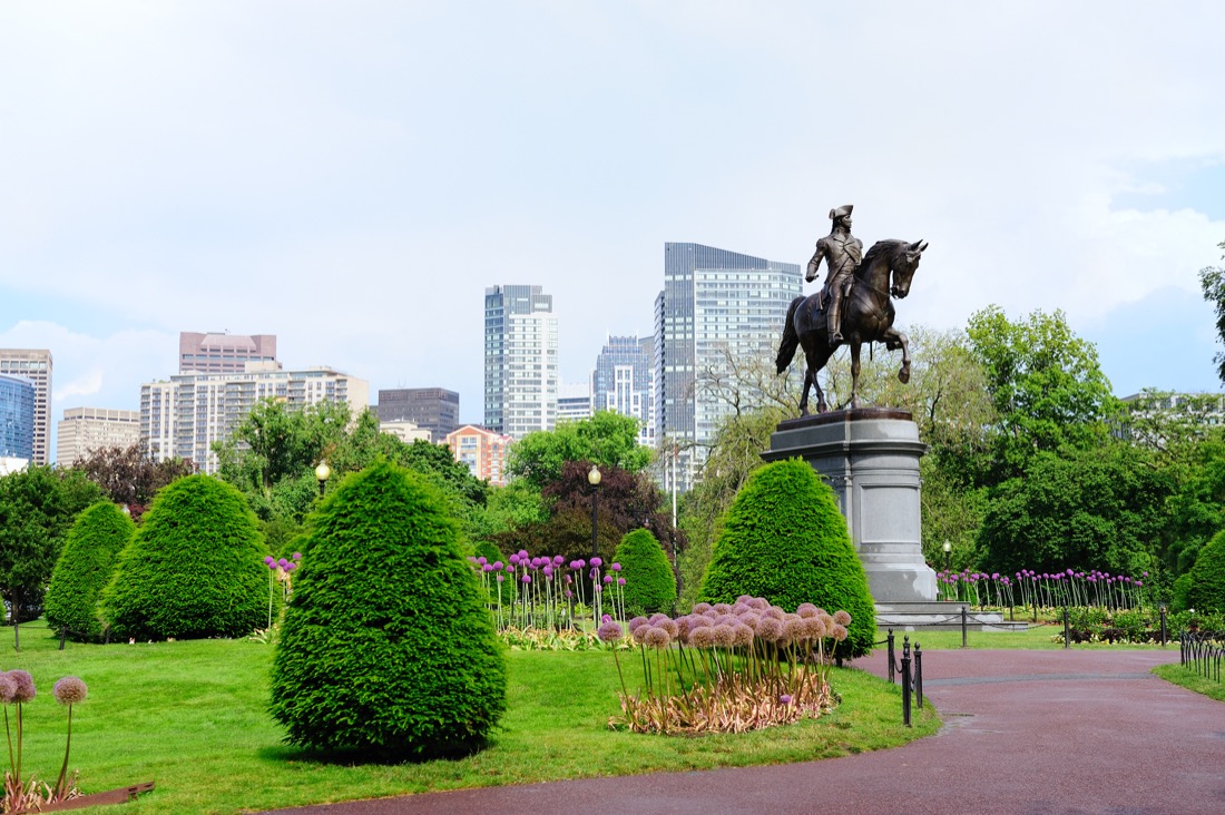 Boston Common park garden