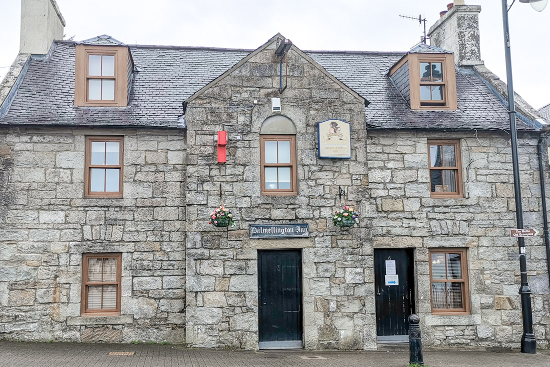 Dalmellington Inn Scotland pub building