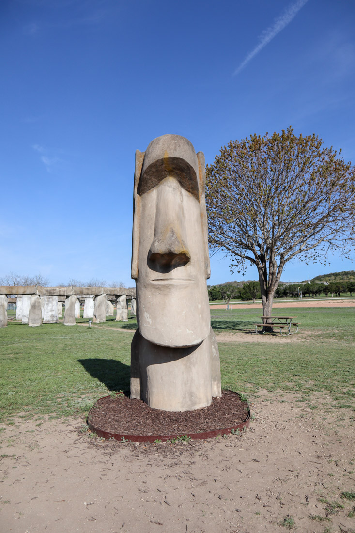Easter Island Statue Ingram Texas