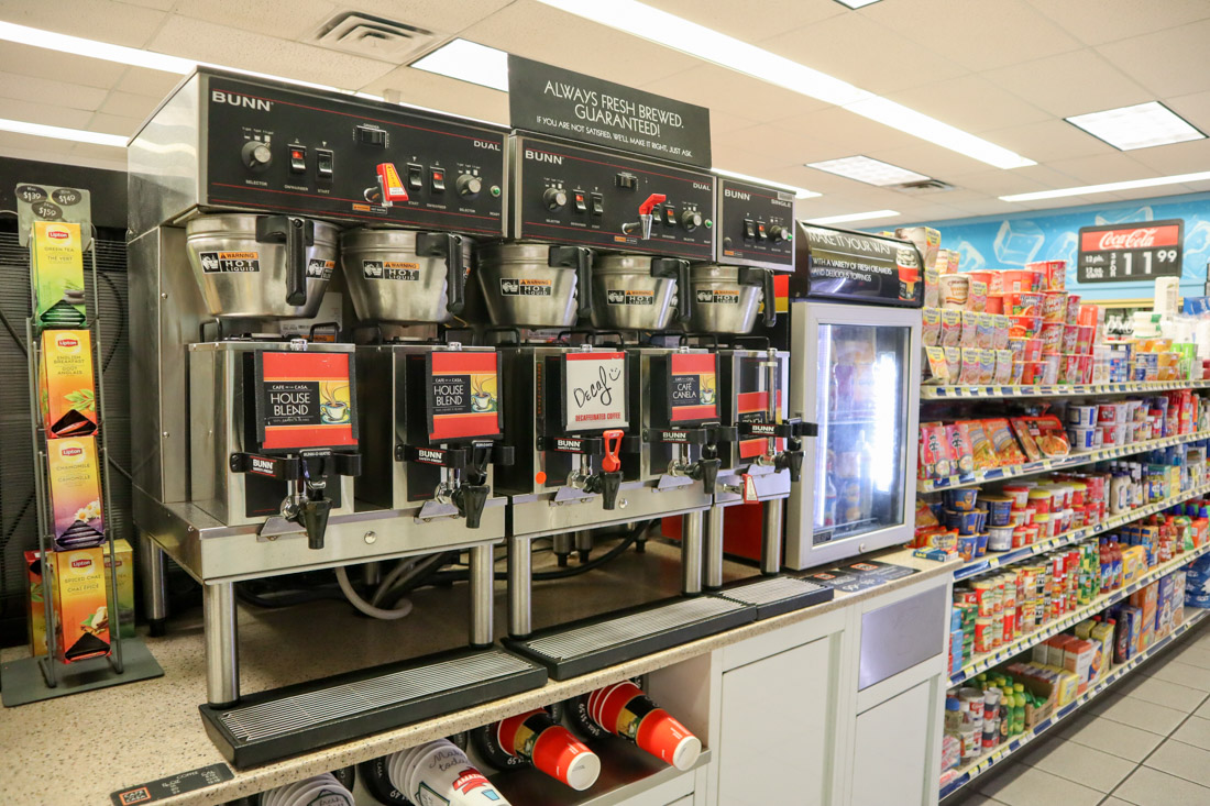 Gas Station Coffee Machines