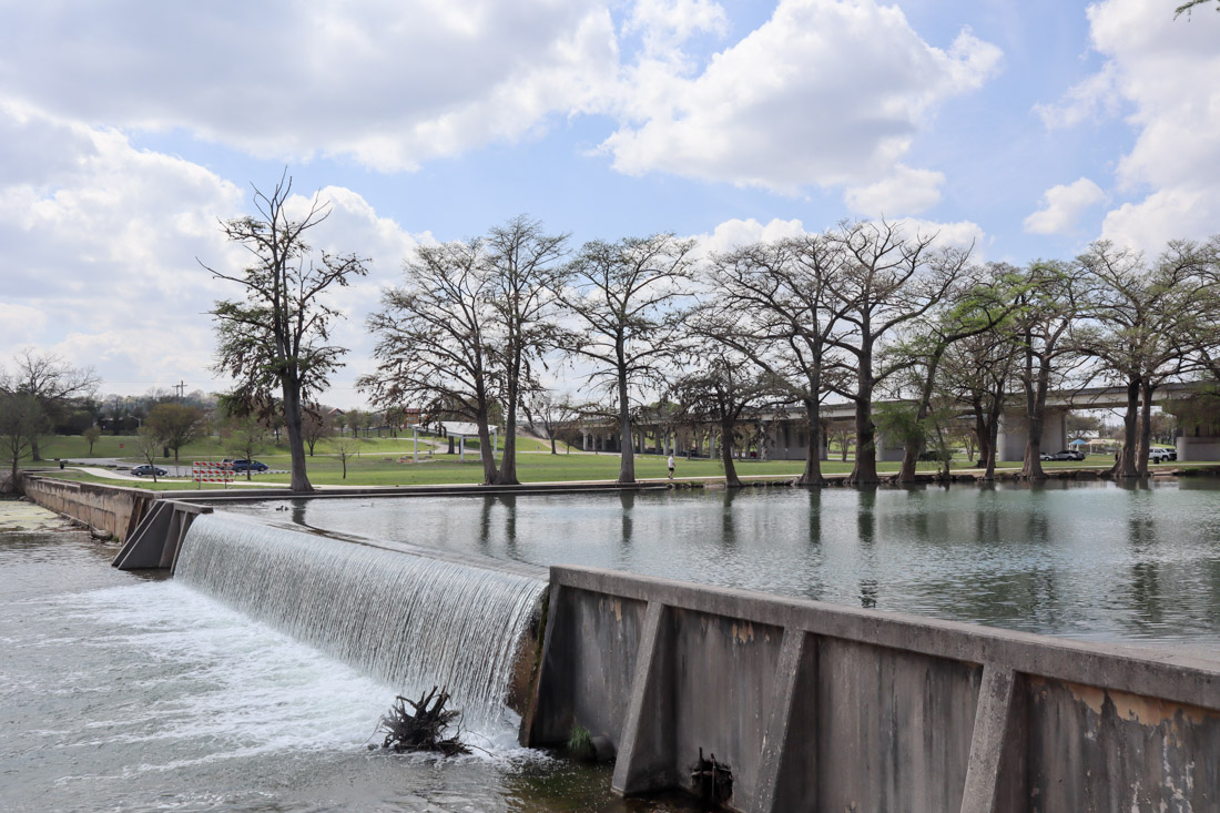 Guadalupe River Flows Kerrville Texas