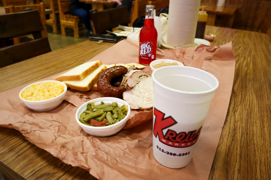 Kreuz Market BBQ on Paper Texas