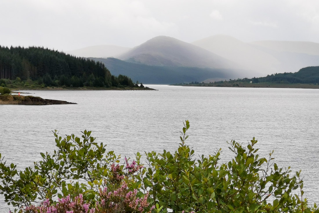 Loch Doon Galloway Forest Park South Scotland_