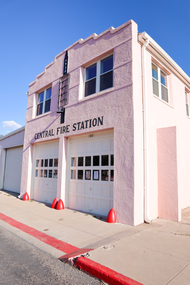 Marfa Central Fire Station Texas