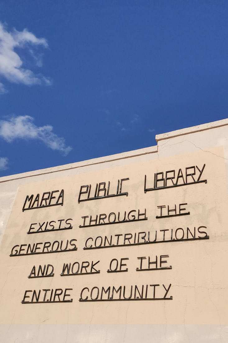 Marfa Library
