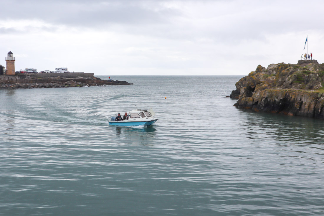 Portpatrick boat in water