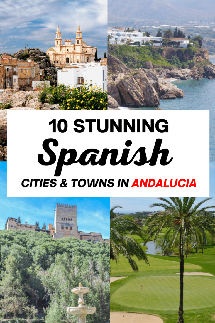 In search of the best places to visit in Andalucia, Spain? Look no further than these charming Andalusian cities and towns! Including historic landmarks, art, coasts, port, beaches, golf and food!