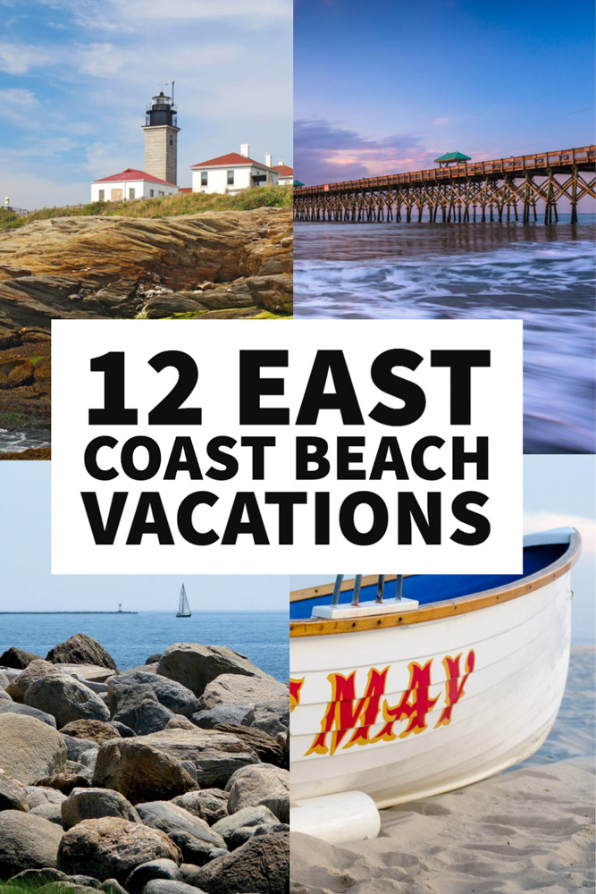 Small East Coast Beaches Vacation Ideas