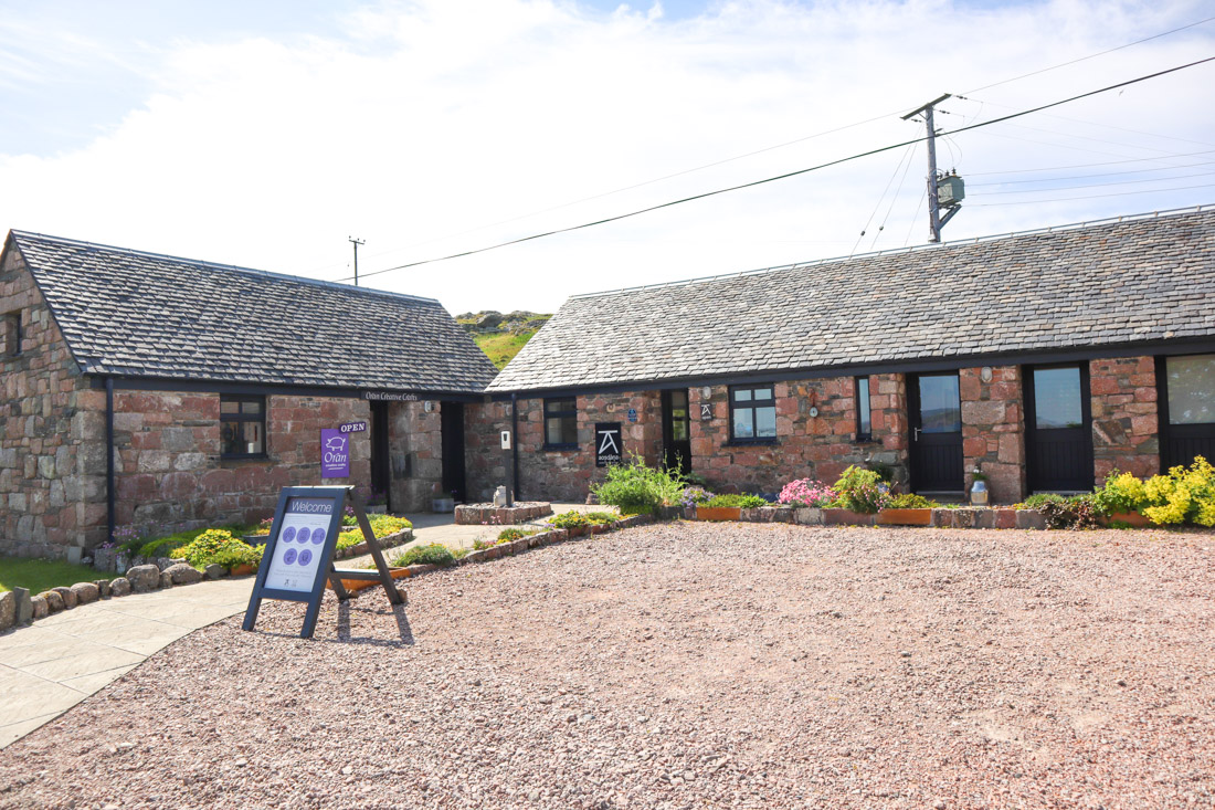 Art Craft Shops Iona Abbey Scotland