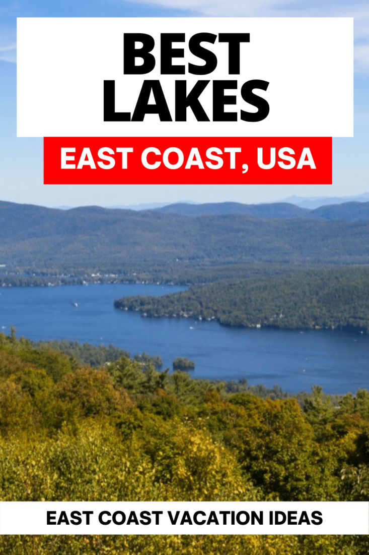 Best East Coast Lakes