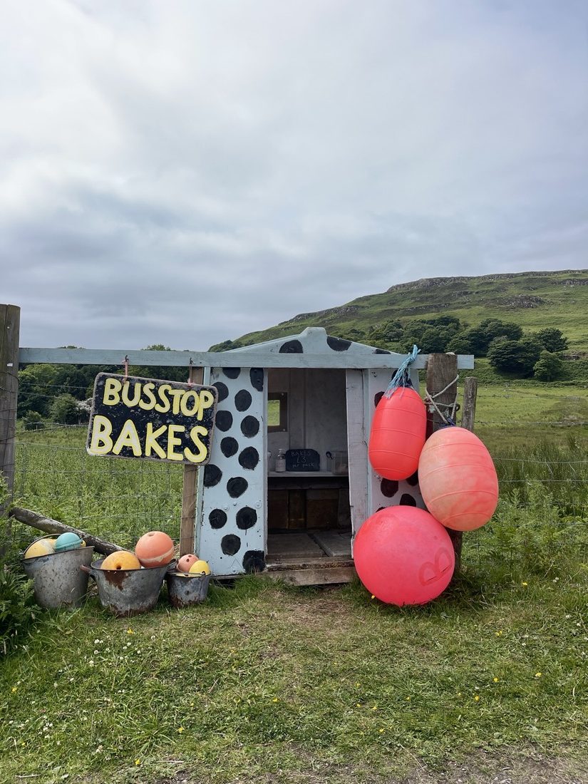 Bus Stop Bakes Calgary Bay Mull Scotland