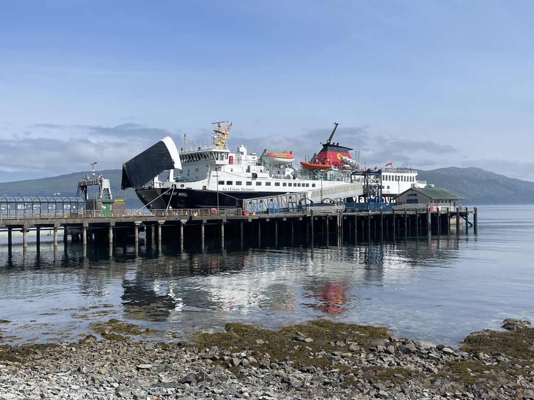 CalMac Ferry Craignure Mull Scotland