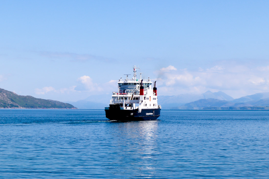 CalMac Ferry Sea Mull Scotland