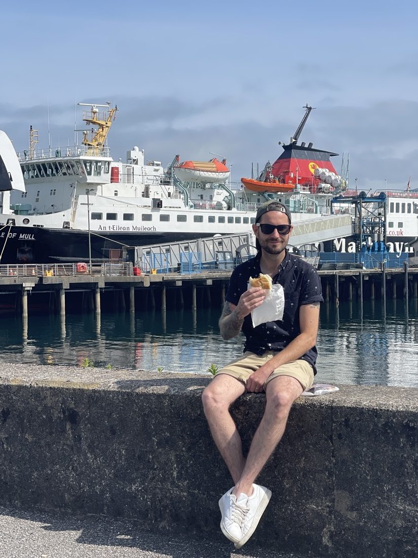 Craig Food CalMac Ferry Craignure Mull Scotland