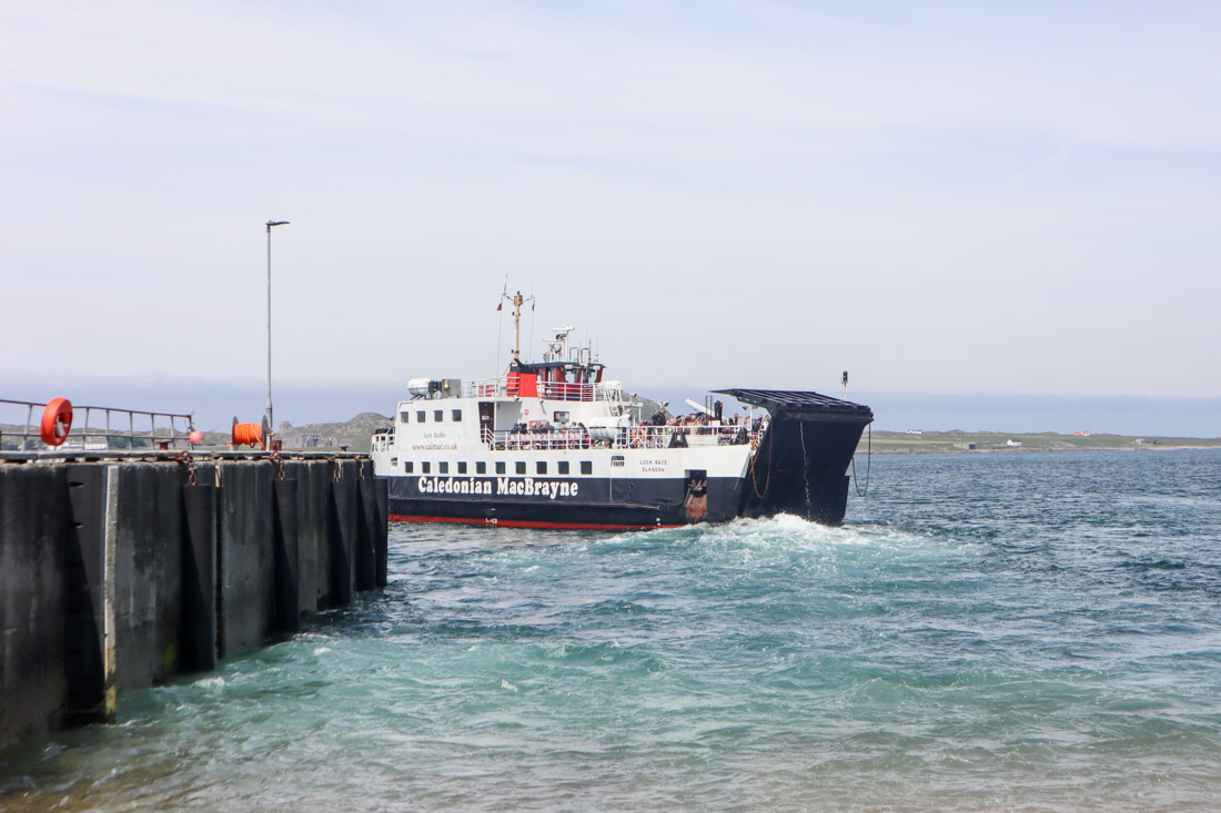 Fionnphort Ferry Port CalMac Mull Scotland