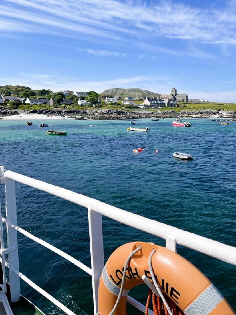 Iona Ferry Views Scotland