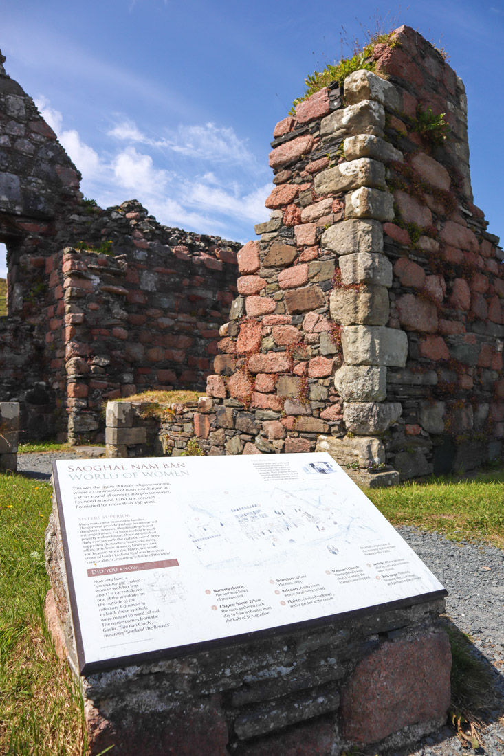 Iona Monastery in Scotland