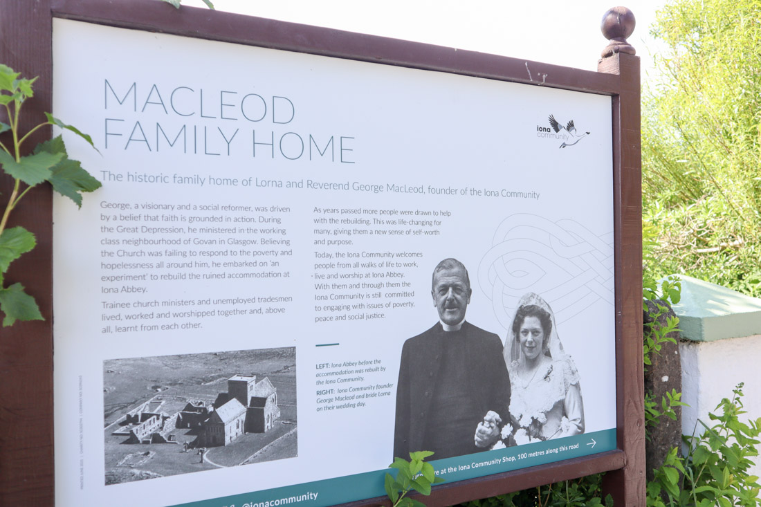MacLeod Family Home Iona Scotland