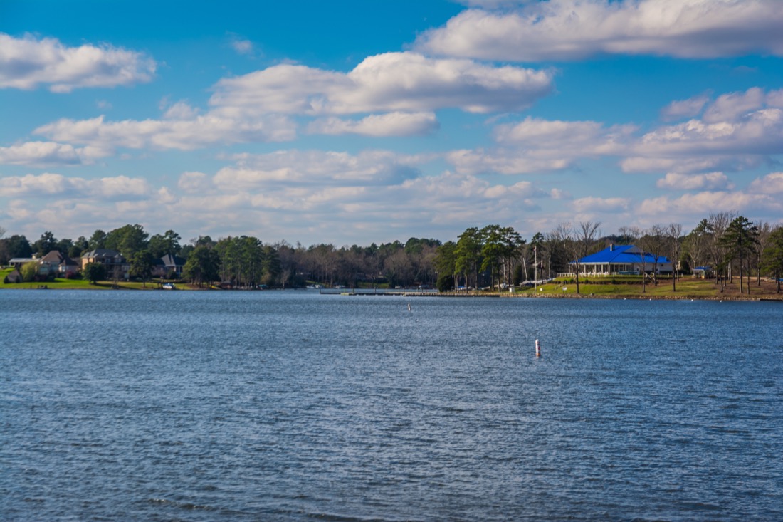 Peaceful Lake Murray South Carolina Water Landscape