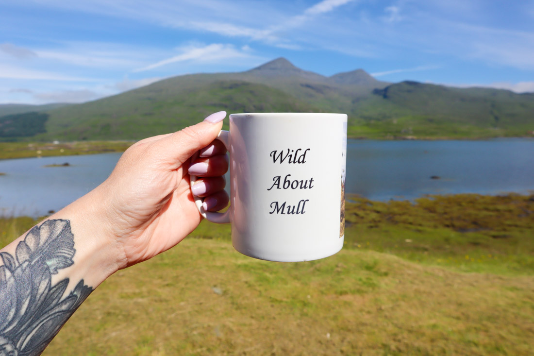 Pennyghael Stores Coffee Mug on Isle of Mull Scotland