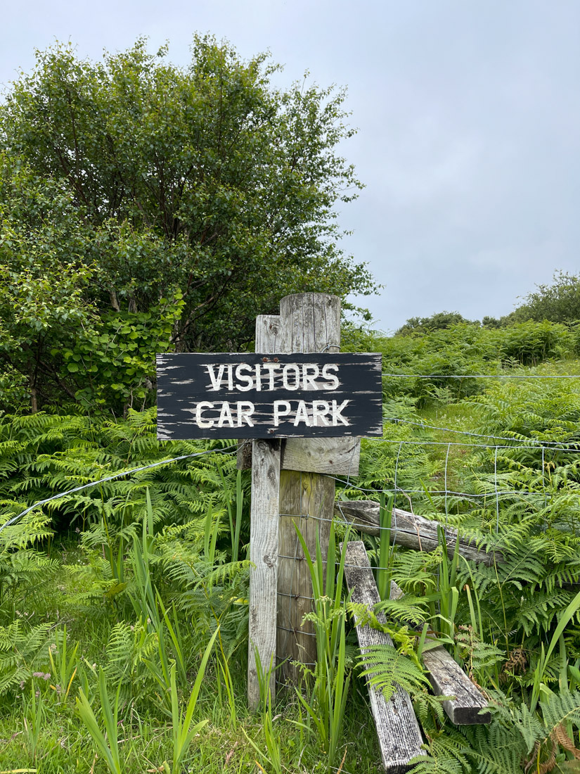 Portuairk Carpark Sanna Bay Hike Ardnamurchan Scotland