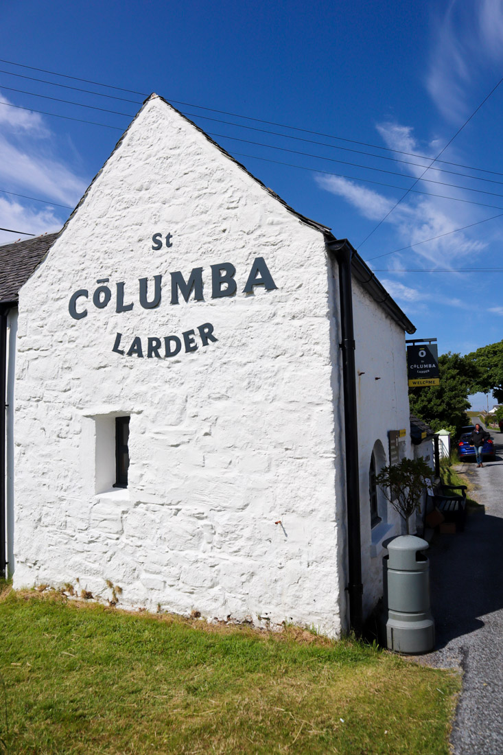 St Columba Larder Iona Scotland