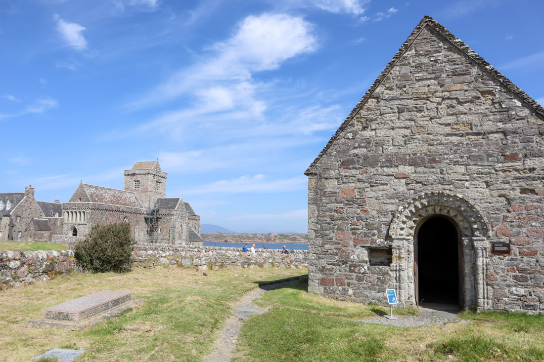 St Oban Chapel Iona Abbey Scotland