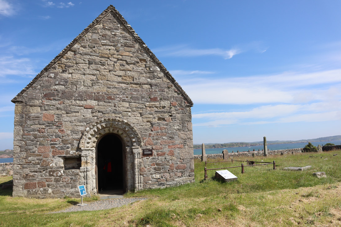 St Oban Chapel Iona Scotland