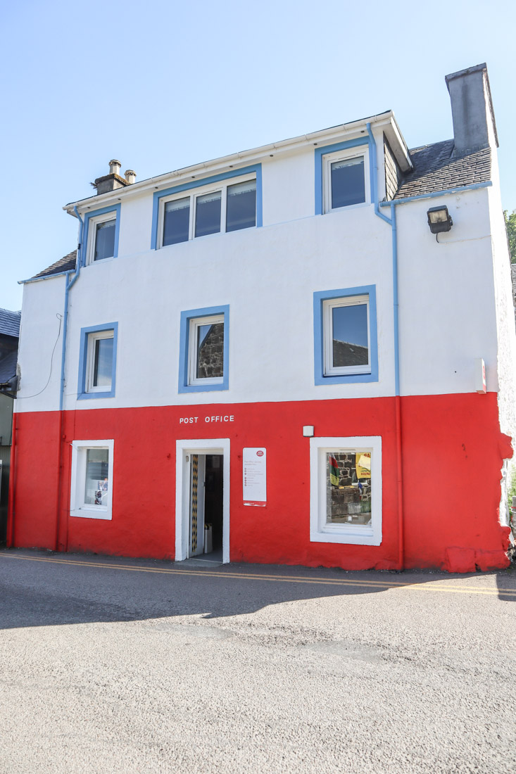 Tobermory Mull Post Office Scotland