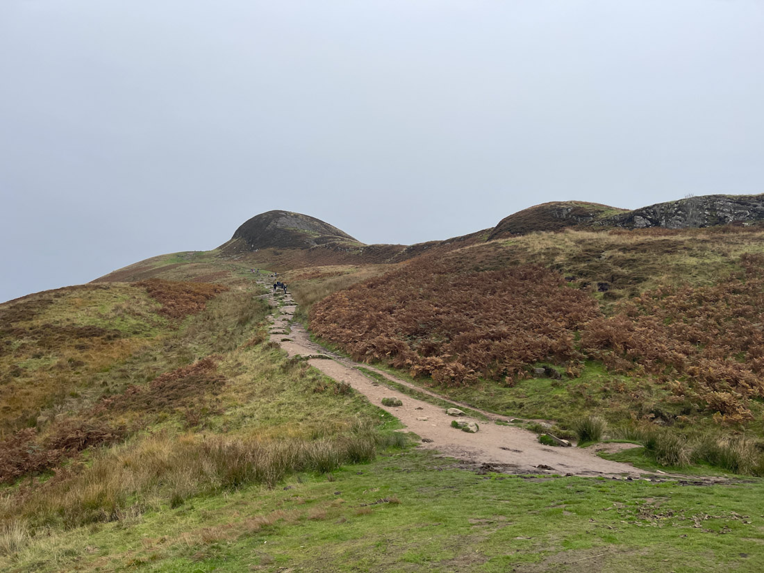 Conic Hill Balmaha in Loch Lomond path