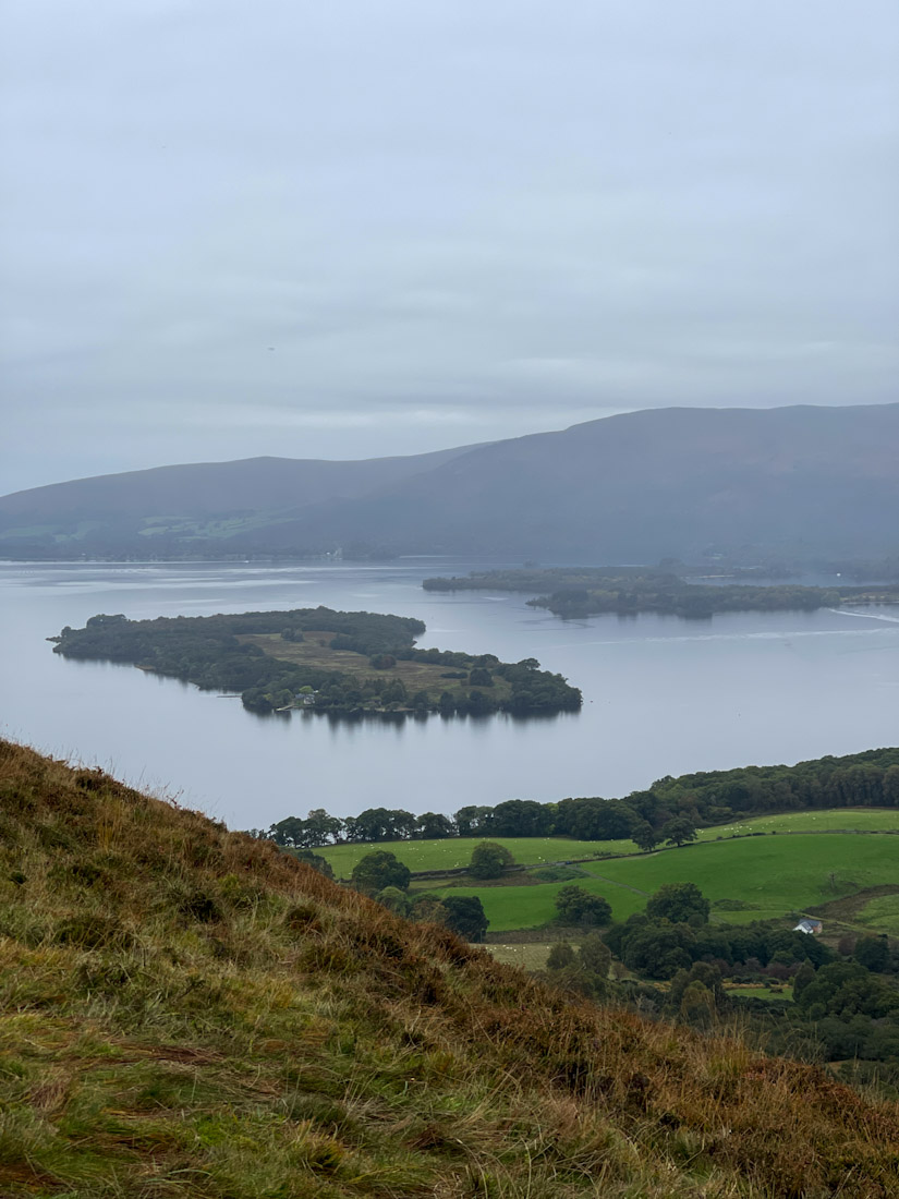 Conic Hill Balmaha in Loch Lomond views