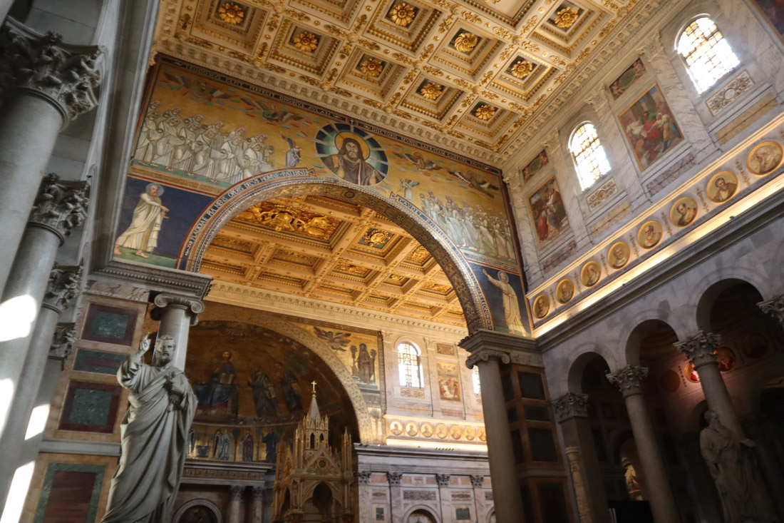 Basilica Papale San Paolo fuori le Mura Saint Paul's Outside the Walls in Rome Popes Ostiense