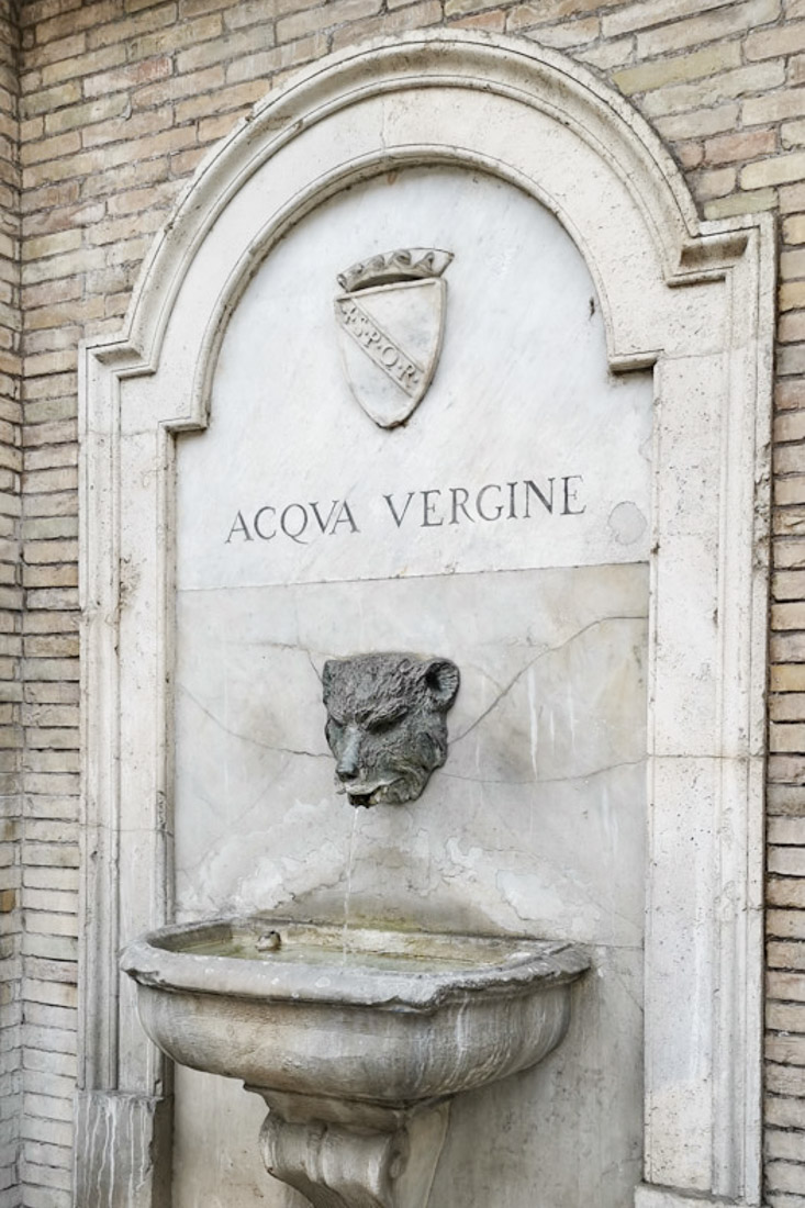 Nasoni fountains Rome