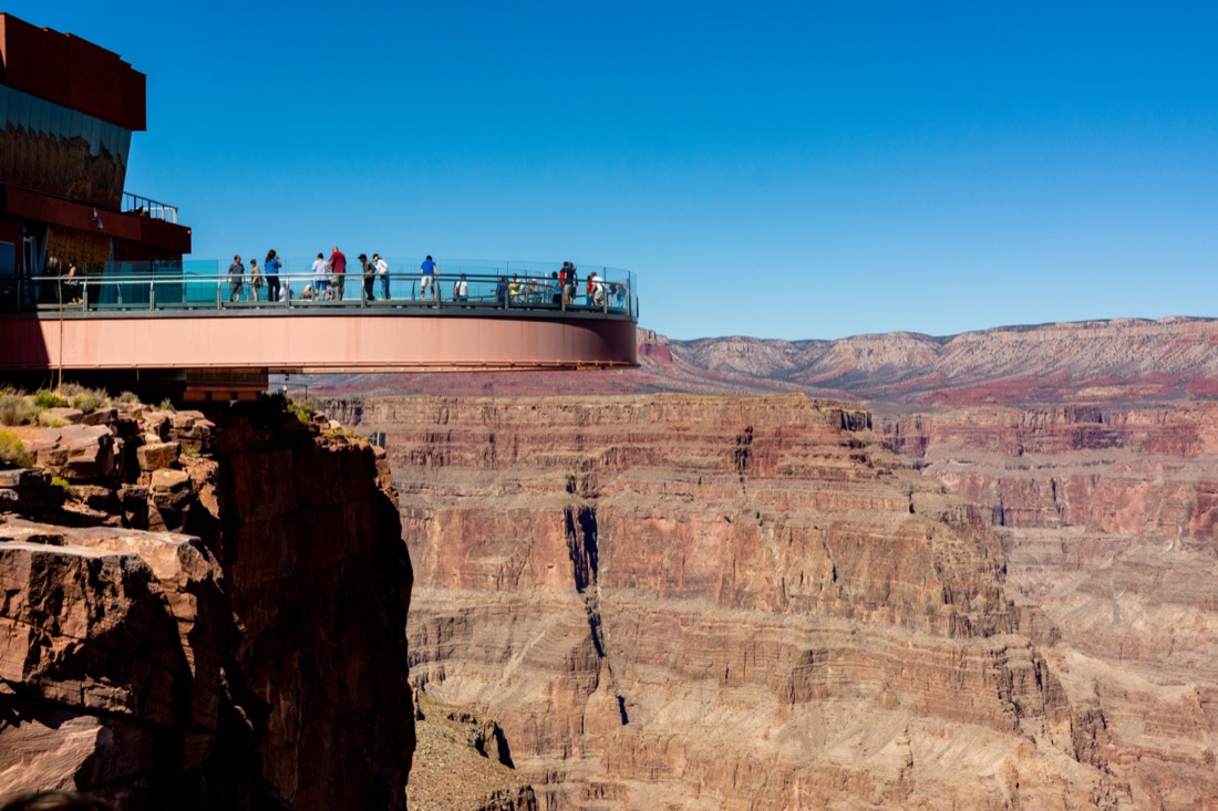 Grand Canyon West Rim overlook